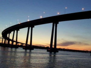 Sunset Cruise Coronado Bridge