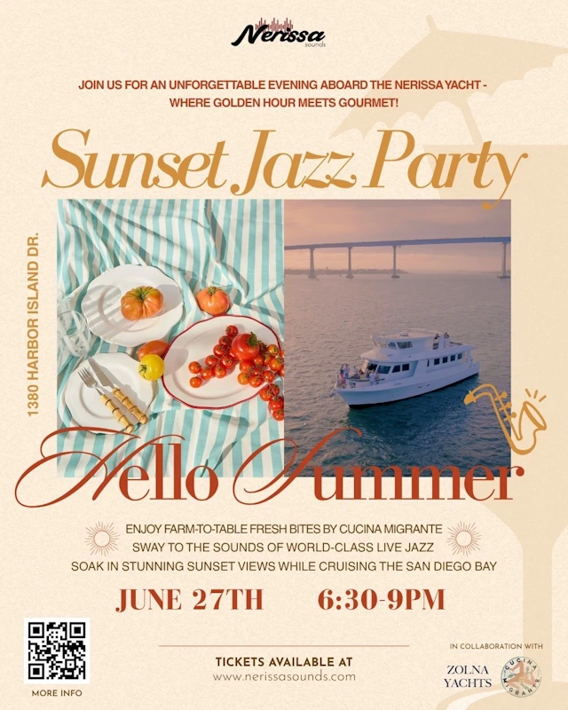Sunset Jazz Cruise Party